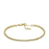 Ellis Pavé Glitz Goldfarbenes Messing-Tennisarmband Ellis Pavé Glitz Goldfarbenes Messing-Tennisarmband