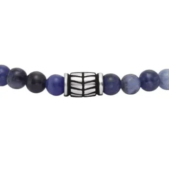 Everett Armband aus Sodalithperlen