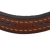 Everett Armband mit brauner Lederriemen und Ziernaht Everett Armband mit brauner Lederriemen und Ziernaht