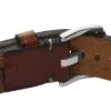 Everett Armband mit brauner Lederriemen und Ziernaht Everett Armband mit brauner Lederriemen und Ziernaht