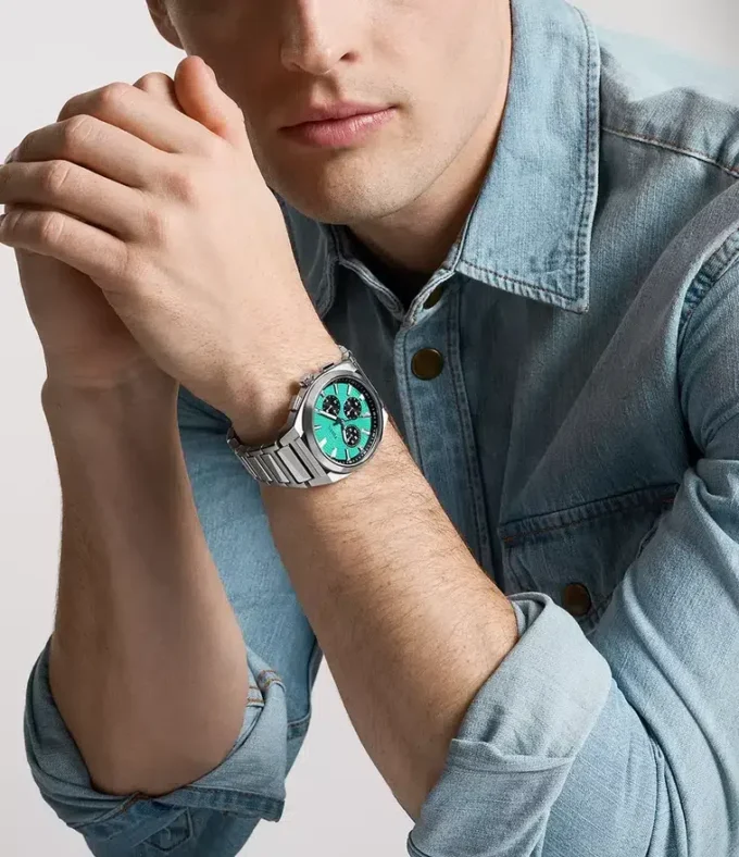 Everett Chronograph Edelstahluhr