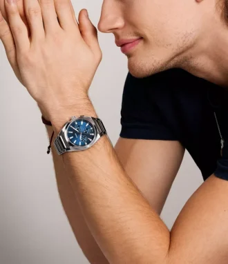 Everett Chronograph Edelstahluhr