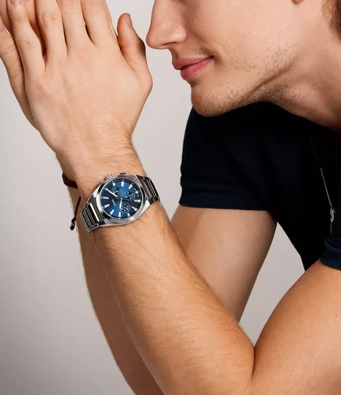 Everett Chronograph Edelstahluhr