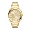 Everett Chronograph Goldfarbene Edelstahluhr