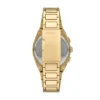 Everett Chronograph Goldfarbene Edelstahluhr
