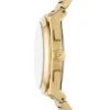 Everett Chronograph Goldfarbene Edelstahluhr
