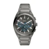 Everett Chronograph Rauchfarbene Edelstahluhr