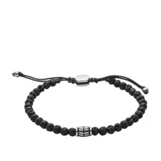 Everett Schwarzes Halbedelstein-Armband