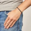 Everett Schwarzes Halbedelstein-Armband