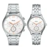 Fenmore Multifunktions-Armbanduhrenset in Silber