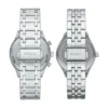 Fenmore Multifunktions-Armbanduhrenset in Silber