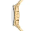 Fossil Blue GMT Edelstahluhr in Goldton