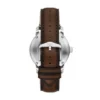 Fossil Heritage Automatikuhr mit braunem Lederarmband