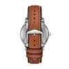 Fossil Heritage Automatikuhr mit braunem Lederarmband