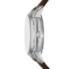 Fossil Heritage Automatikuhr mit braunem Lederarmband