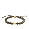 Galaxy Beads Armband mit grauen Pyritperlen