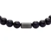 Galaxy Beads Navy Armband aus rekonstruiertem Sandstein