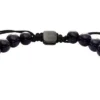 Galaxy Beads Navy Armband aus rekonstruiertem Sandstein