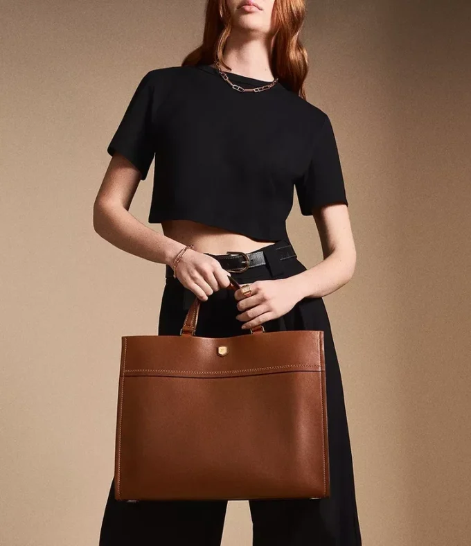 Gemma Große Ledertasche