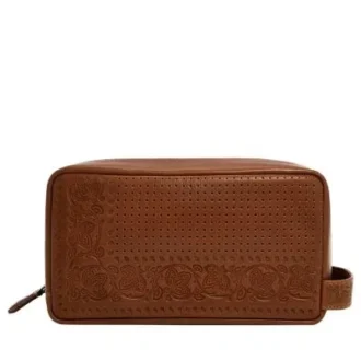 Geschenk Leder-Kulturbeutel
