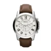 Grant Chronograph Braune Lederuhr