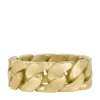 Harlow Linear Texture Chain Goldfarbener Edelstahlring Harlow Linear Texture Chain Goldfarbener Edelstahlring