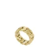 Harlow Linear Texture Chain Goldfarbener Edelstahlring Harlow Linear Texture Chain Goldfarbener Edelstahlring