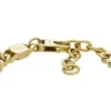 Harlow Linear Texture Chain Goldfarbenes Edelstahlarmband