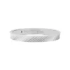 Harlow Linear Texture Edelstahl-Bandring