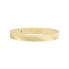 Harlow Linear Texture Goldfarbener Edelstahl-Bandring