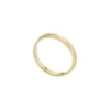 Harlow Linear Texture Goldfarbener Edelstahl-Bandring