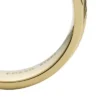 Harlow Linear Texture Goldfarbener Edelstahl-Bandring Harlow Linear Texture Goldfarbener Edelstahl-Bandring