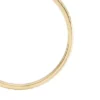 Harlow Linear Texture Goldfarbener Edelstahl-Bandring