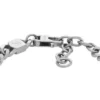Harlow Linear Texture Kettenarmband aus Edelstahl