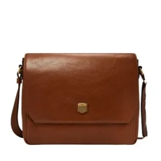 Hayes Leder-Kuriertasche