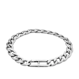 Heritage D-Link Edelstahl-Kettenarmband