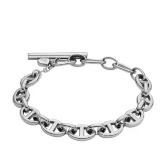 Heritage D-Link Edelstahl-Kettenarmband