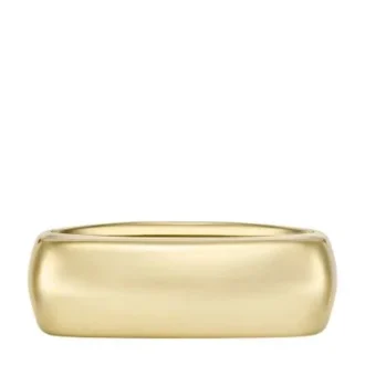 Heritage D-Link Glitz Goldfarbener Siegelring aus Edelstahl