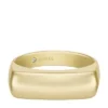 Heritage D-Link Glitz Goldfarbener Siegelring aus Edelstahl