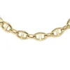 Heritage D-Link goldfarbene Edelstahl-Ankerkette