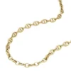 Heritage D-Link goldfarbene Edelstahl-Ankerkette