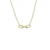 Heritage D-Link Goldfarbene Edelstahl-Kettenhalskette