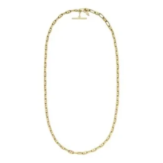 Heritage D-Link Goldfarbene Messing-Ankerkette