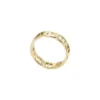 Heritage D-Link Goldfarbener Edelstahlring