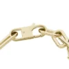 Heritage D-Link Goldfarbenes Edelstahl-Kettenarmband