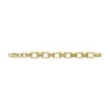 Heritage D-Link Goldfarbenes Edelstahl-Kettenarmband