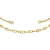 Heritage Goldfarbenes Messingarmband-Geschenkset