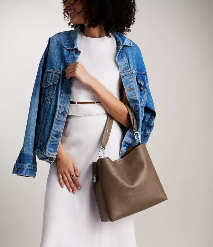 Jessie Leder-Beuteltasche