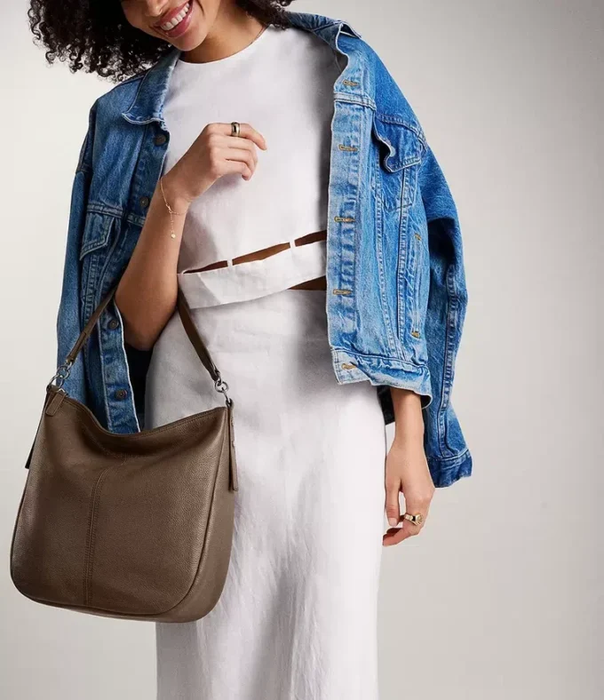 Jolie Leder-Hobo-Tasche