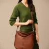 Jolie Leder-Hobo-Tasche